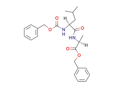 N-(benzyloxycarbonyl)-L-leucyl-L-alanine phenylmethyl ester