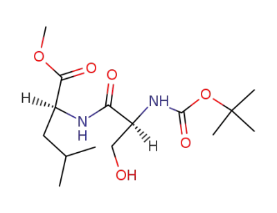 (S)-2-((S)-2-tert-butoxycarbonylamino-3-hydroxypropanoylamino)-4-methylpentanoic acid methyl ester