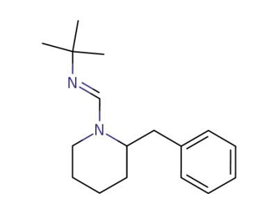 [1-(2-Benzyl-piperidin-1-yl)-meth-(E)-ylidene]-tert-butyl-amine