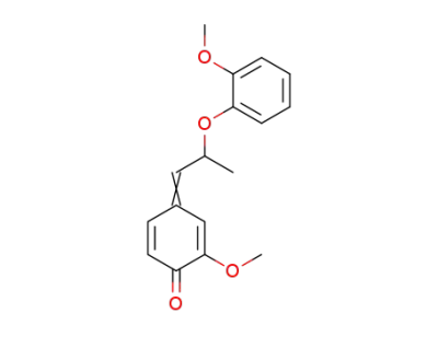 2-Methoxy-4-[2-(2-methoxy-phenoxy)-prop-(Z)-ylidene]-cyclohexa-2,5-dienone