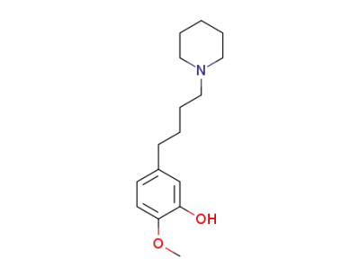 2-methoxy-5-(4-(piperidin-1-yl)butyl)phenol