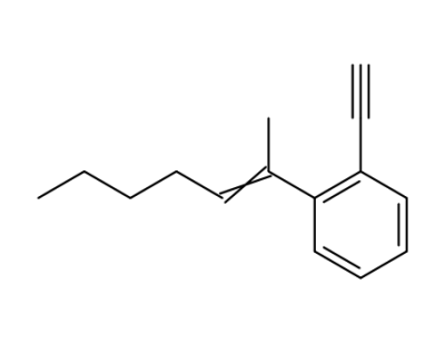 1-(2-ethynylphenyl)-1-methyl-2-n-butylethylene